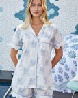 PIJAMA TOULOUSE SHORT CIELO