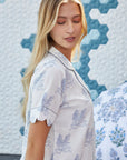PIJAMA TOULOUSE SHORT CIELO