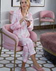 PIJAMA PARIS ROSA 2PZ 100% COTTON