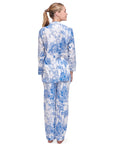 PIJAMA PARIS AZUL 2PZ 100% COTTON