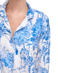 PIJAMA PARIS AZUL 2PZ 100% COTTON