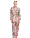 PIJAMA PEONY/ APRICOT 2PZ 100% COTTON