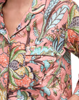 PIJAMA PEONY/ APRICOT 2PZ 100% COTTON