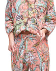 PIJAMA PEONY/ APRICOT 2PZ 100% COTTON