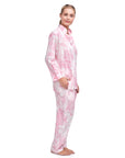 PIJAMA PARIS ROSA 2PZ 100% COTTON
