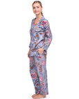 PIJAMA ASTER GREY 2PZ 100% COTTON