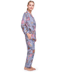 PIJAMA ASTER GREY 2PZ 100% COTTON
