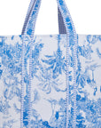 TOTEBAG PARIS AZUL 100% COTTON