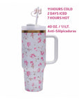 TERMO QUENCHER FLORAL 40 OZ/1.1 LT