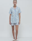 PIJAMA SHORT CIEL BLEU