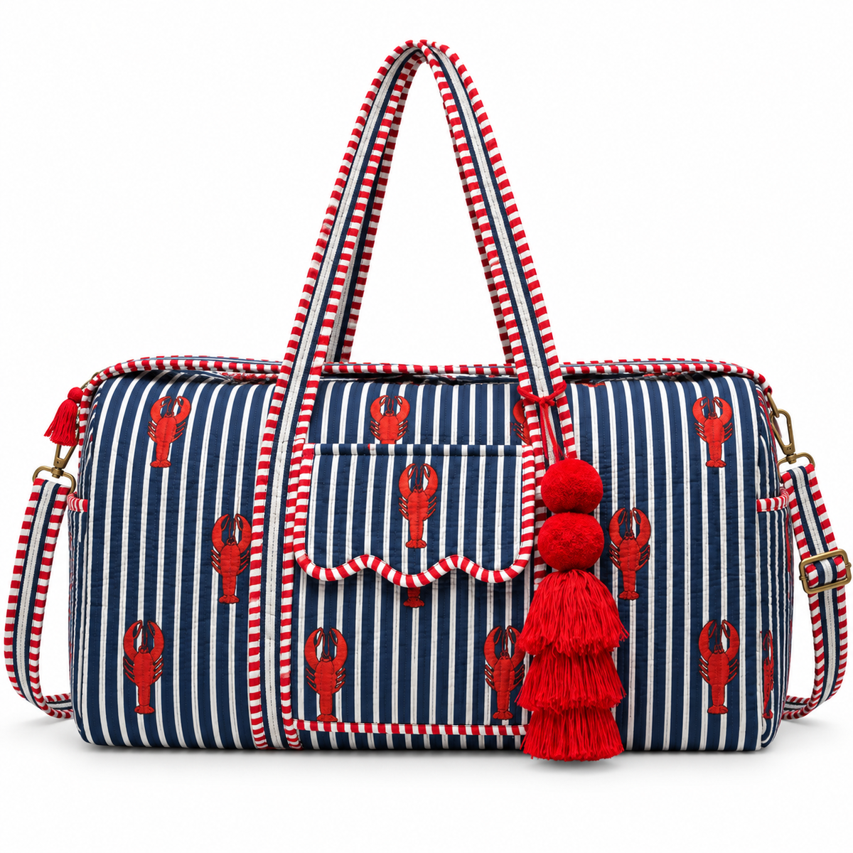 Bolsa de viaje Long Island Navy, vista frontal