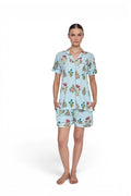 PIJAMA "BLUE BELL GARDEN" SHORT SLEVE