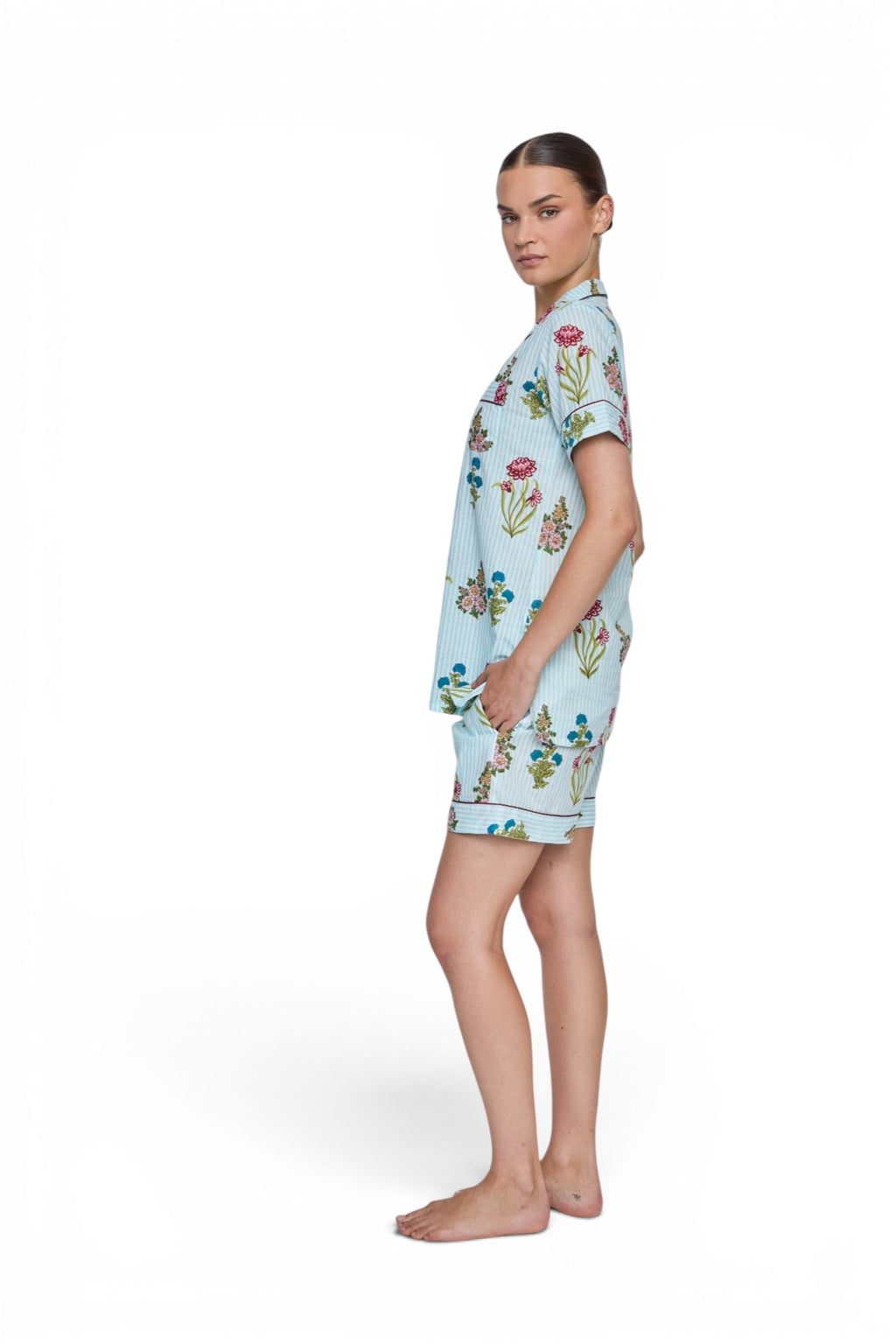 PIJAMA "BLUE BELL GARDEN" SHORT SLEVE