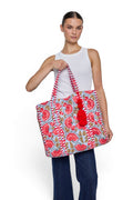 TOTE BAG "PALACE CORAL"