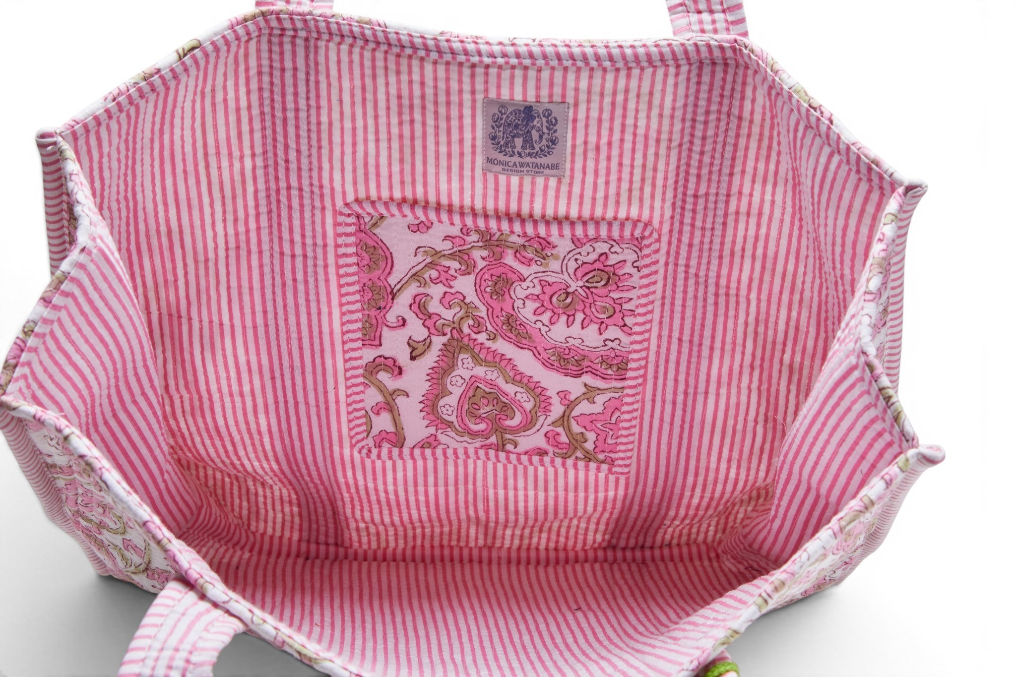 TOTE BAG "BLUSH HEARTS"