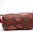 KIT DE COSMETIQUERAS FEUILLES ROUGE 3 PIEZAS