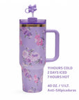 TERMO QUENCHER FLORAL 40 OZ/1.1 LT