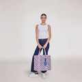 TOTE BAG "INDIGO BLOSSOM"