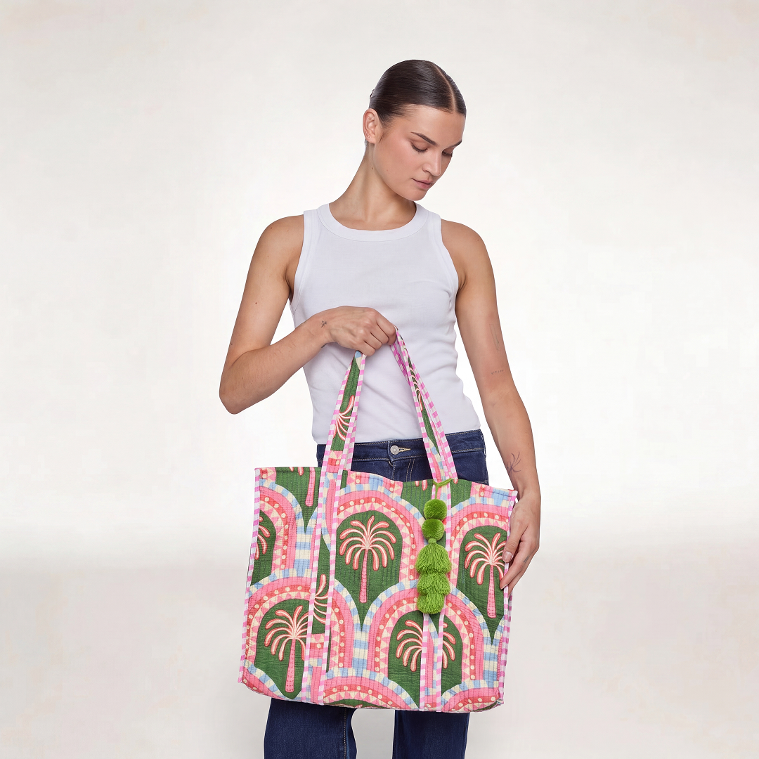 "THE PALMS" TOTE BAG
