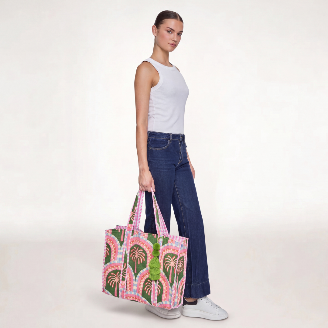 "THE PALMS" TOTE BAG