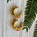 C-SHAPED EARRINGS