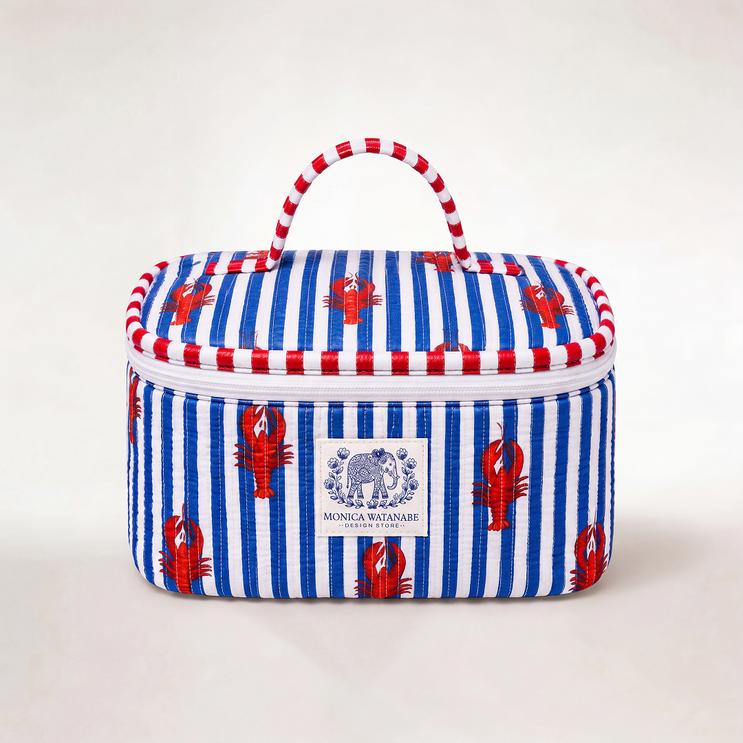 "LONG ISLAND NAVY" COSMETIC POUCH