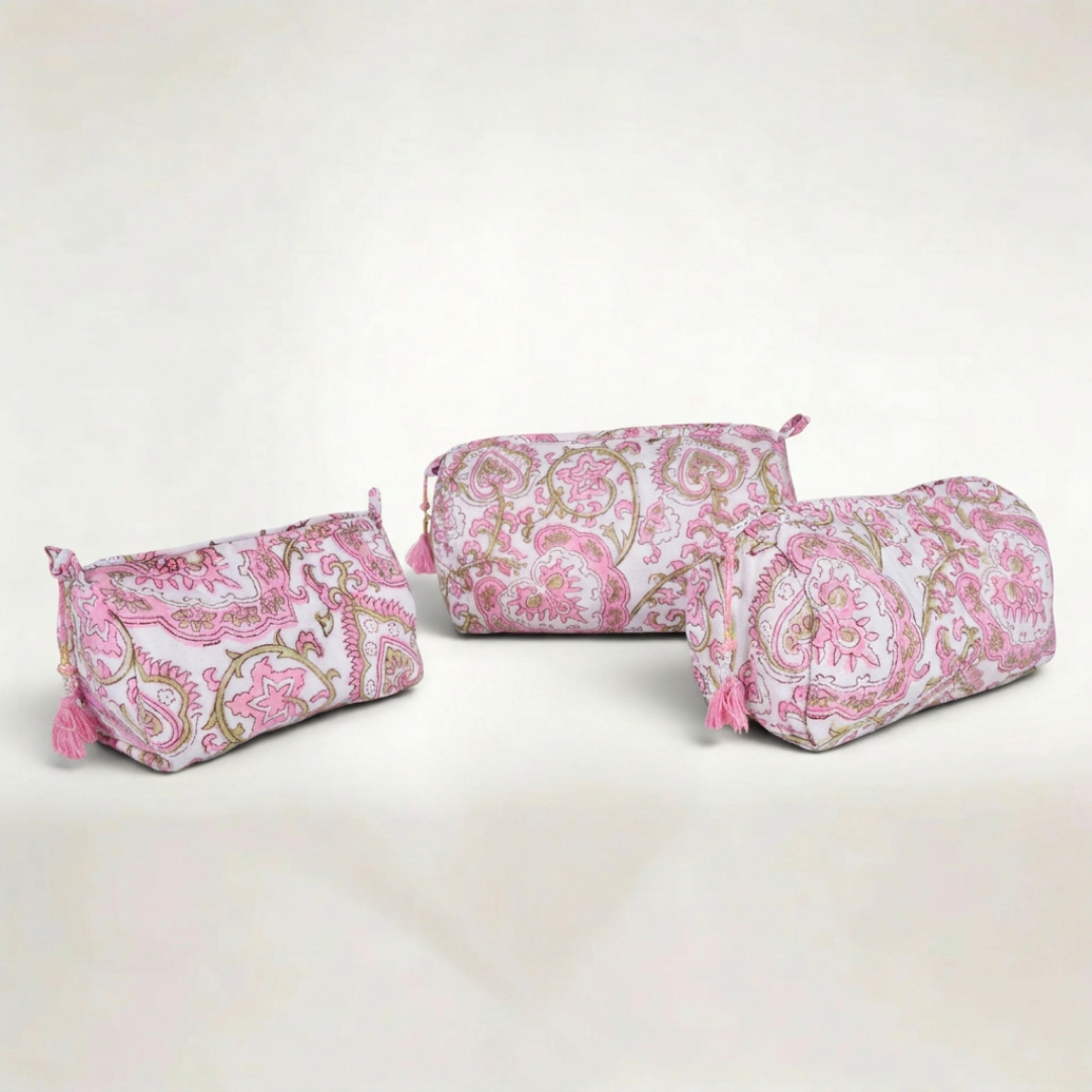 COSMETIQUERA "BLUSH HEARTS"