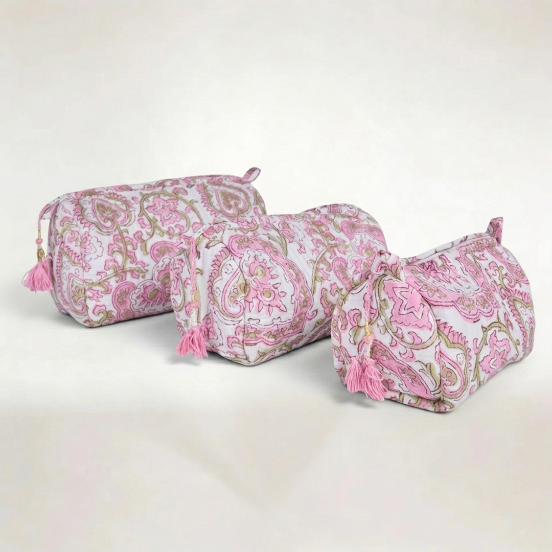 COSMETIQUERA "BLUSH HEARTS"