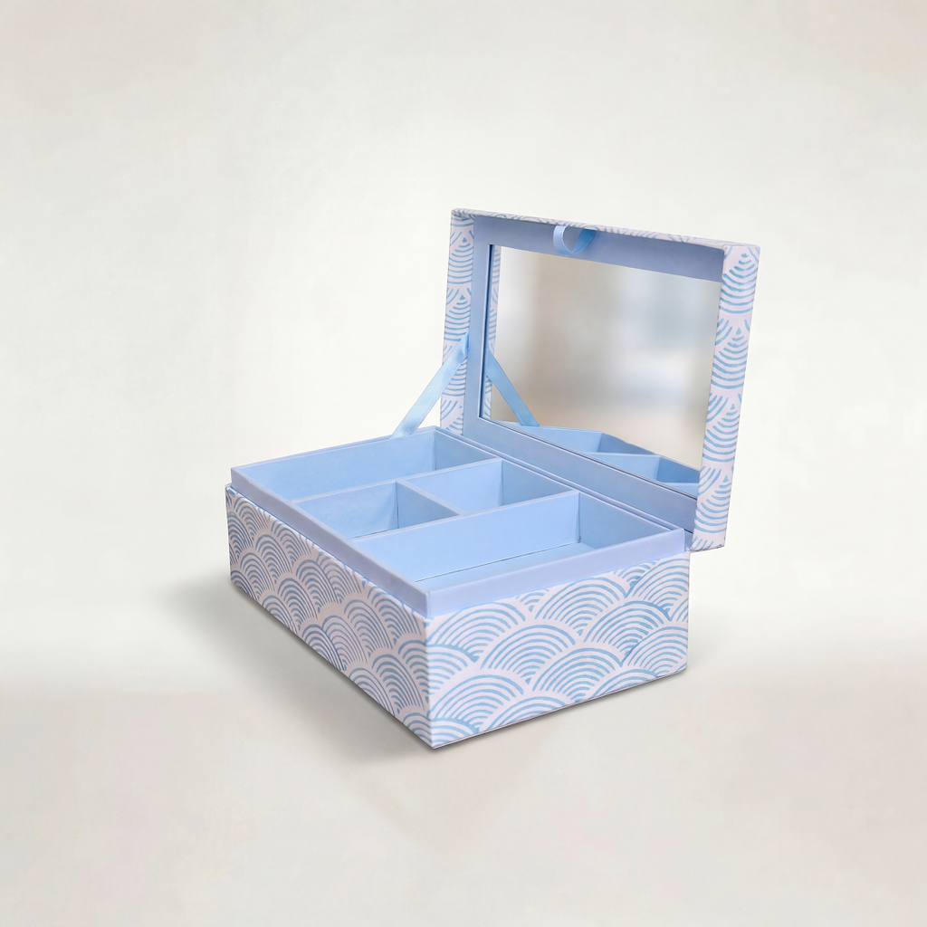 JEWELRY BOX "RAINBOW BLUE"
