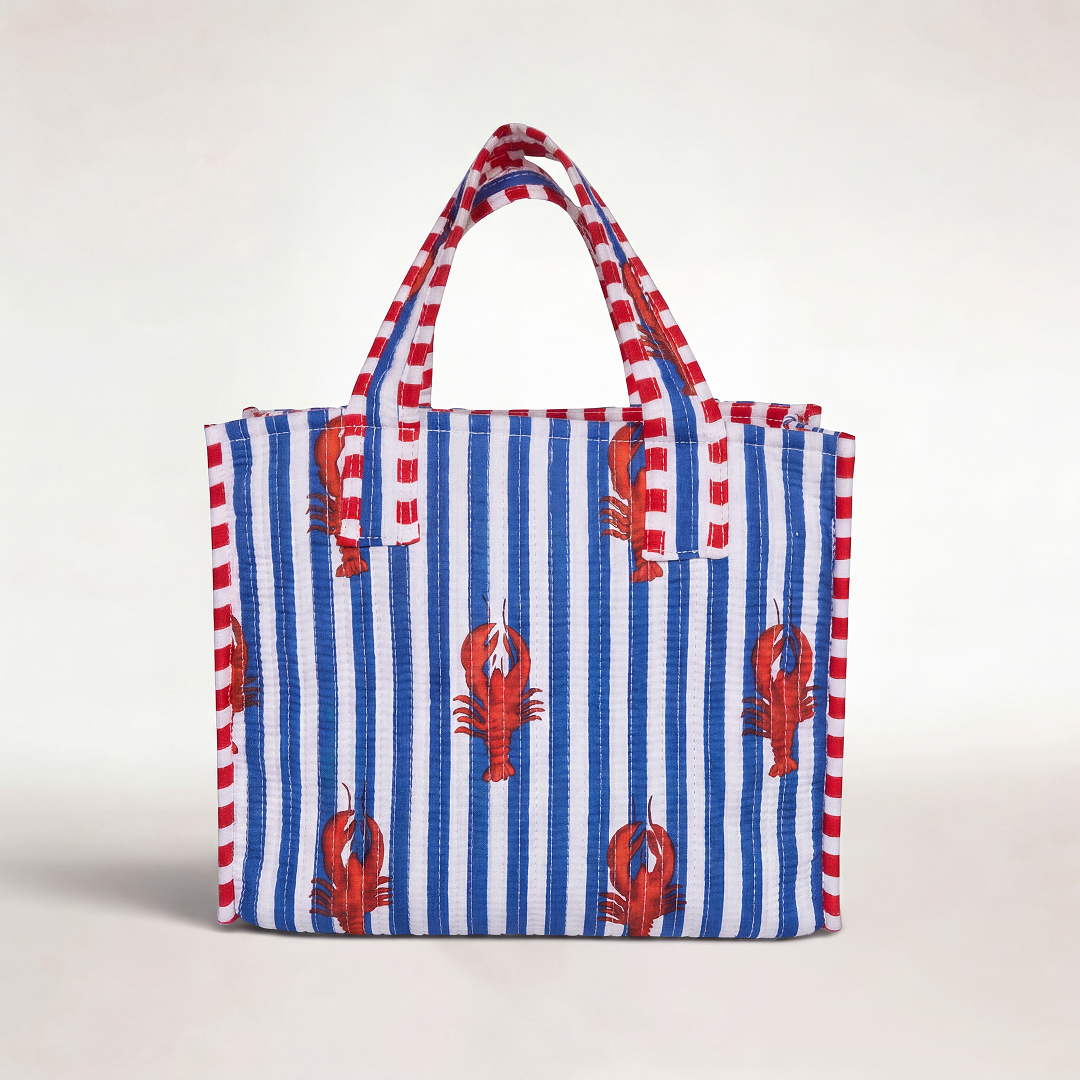"LONG ISLAND NAVY" MINI TOTEBAG