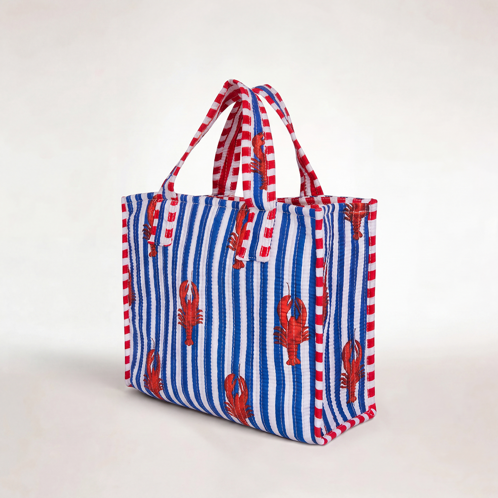 "LONG ISLAND NAVY" MINI TOTEBAG