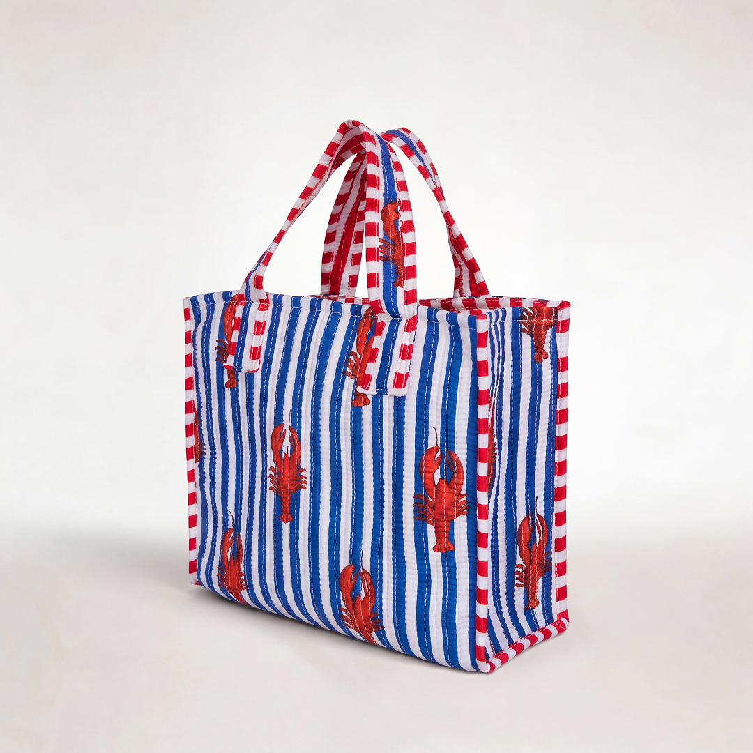 "LONG ISLAND NAVY" MINI TOTEBAG