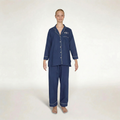 PIJAMA "CLASSIC NAVY" CON PANTALON