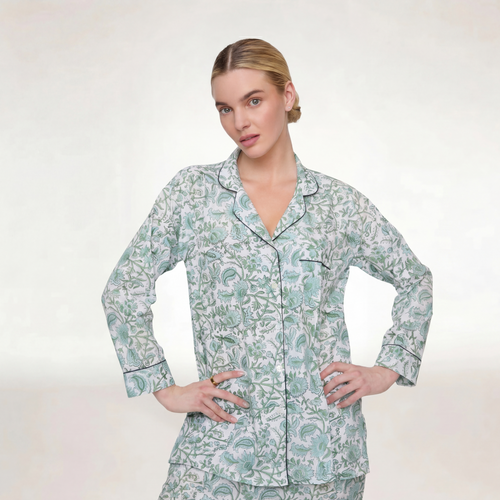 "GREEN PORCELAINE" PAJAMA