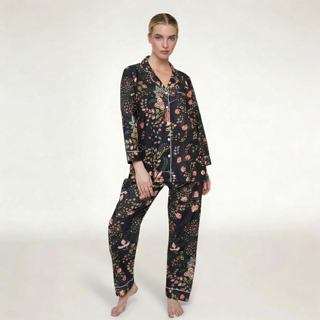 PIJAMA "MIDNIGHT BLOOM"