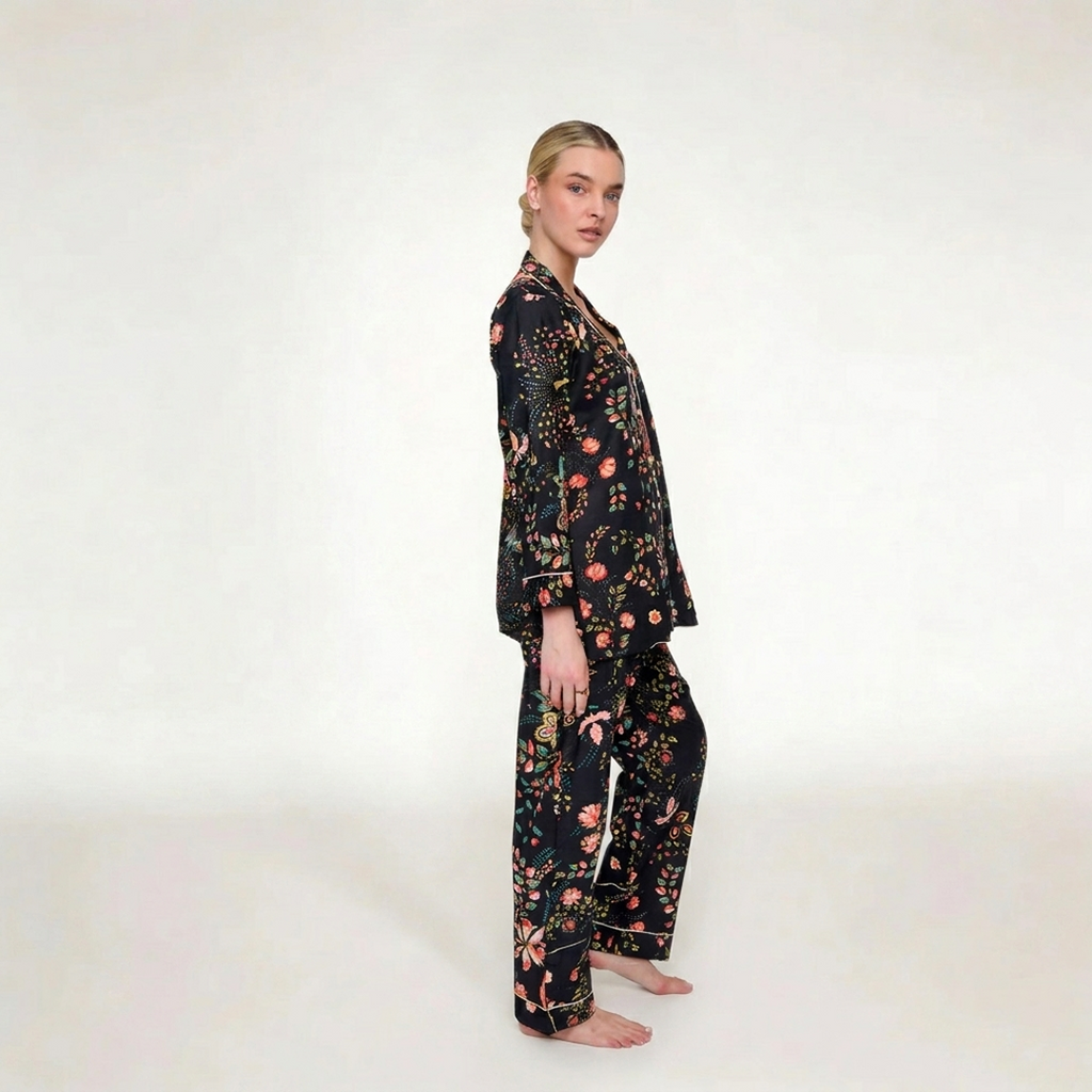 PIJAMA "MIDNIGHT BLOOM"
