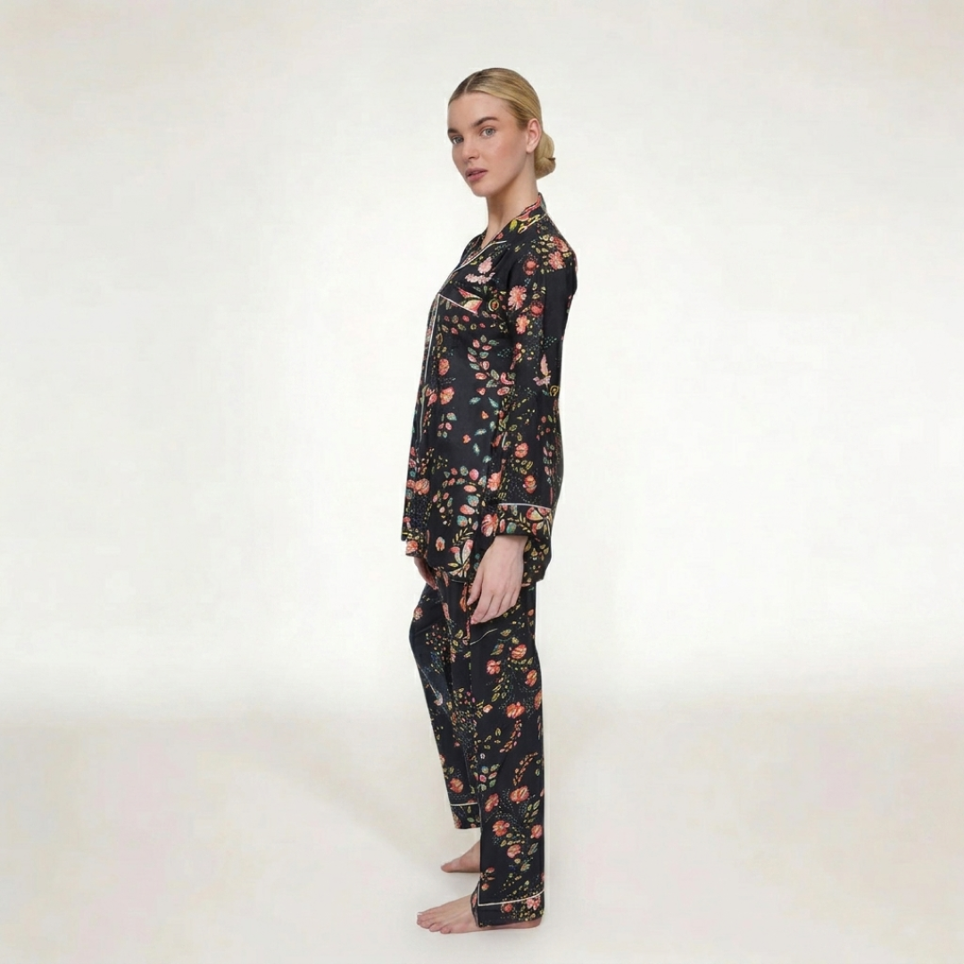 PIJAMA "MIDNIGHT BLOOM"