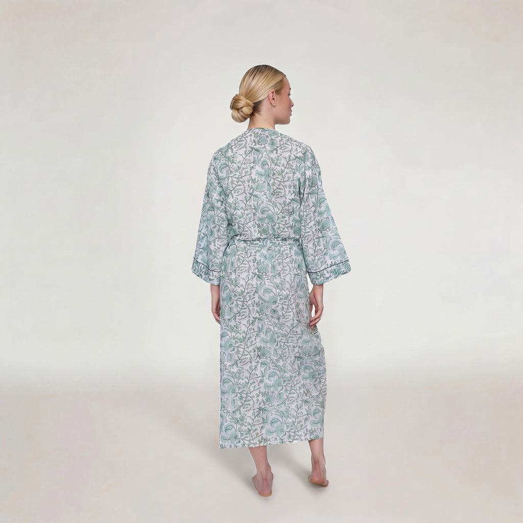 ROBE "GREEN PORCELAINE"