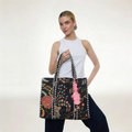 TOTE BAG "MIDNIGHT BLOOM"