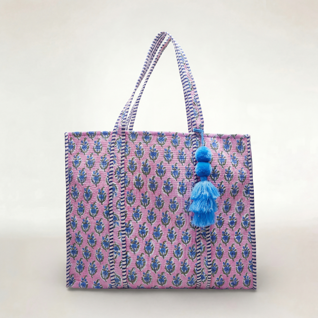 "LAVENDER SUMMER" TOTE BAG